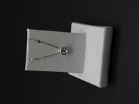 Collana Gioielleria Dossena  Donna in Oro bianco Diamante 0.07 Ct COOR-209-253 - COOR-209-253
